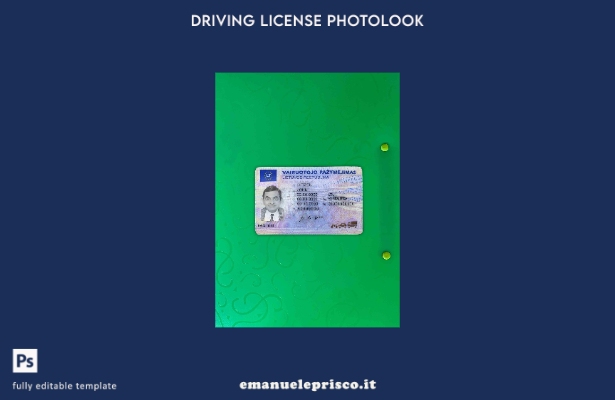 modello FRONTE photolook DL Litva (Lituania) stile verificato